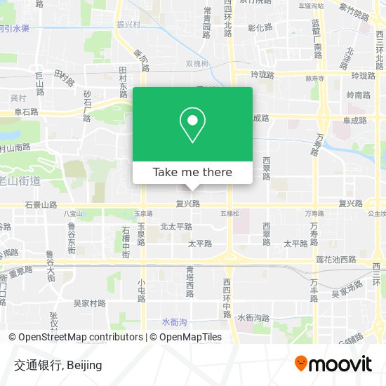 交通银行 map