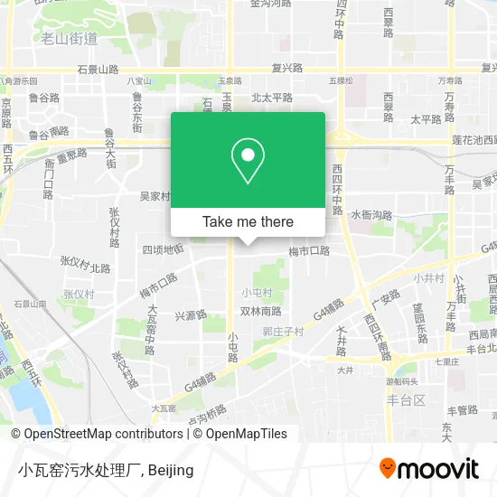 小瓦窑污水处理厂 map