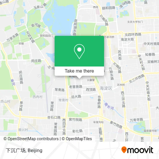 下沉广场 map