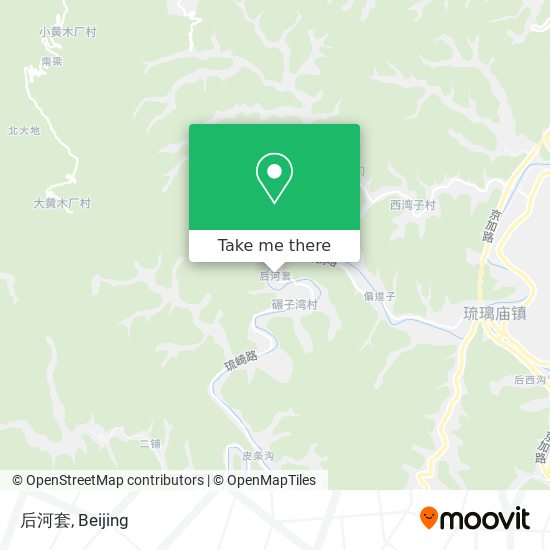 后河套 map