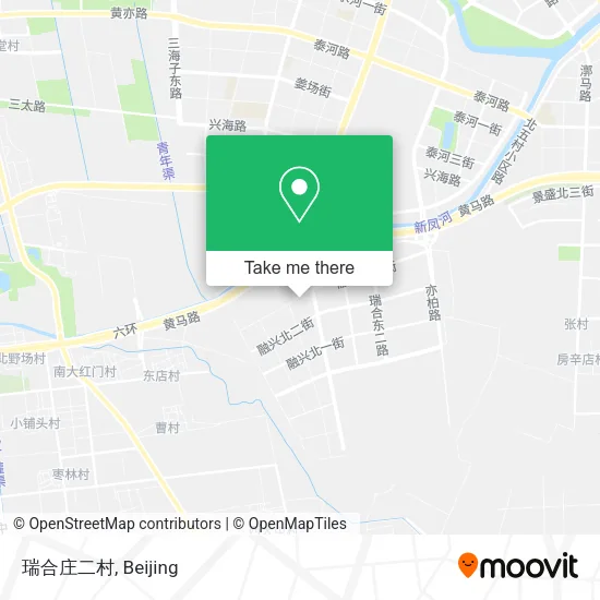 瑞合庄二村 map