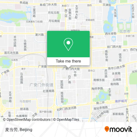 麦当劳 map