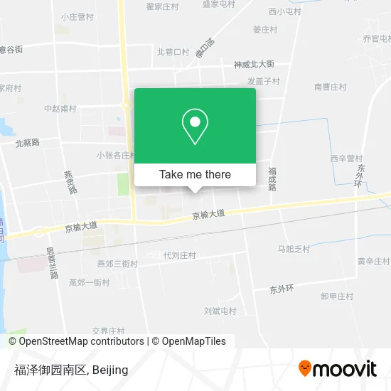 福泽御园南区 map