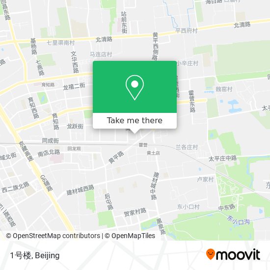 1号楼 map