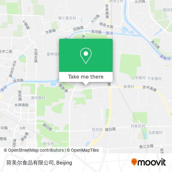 荷美尔食品有限公司 map