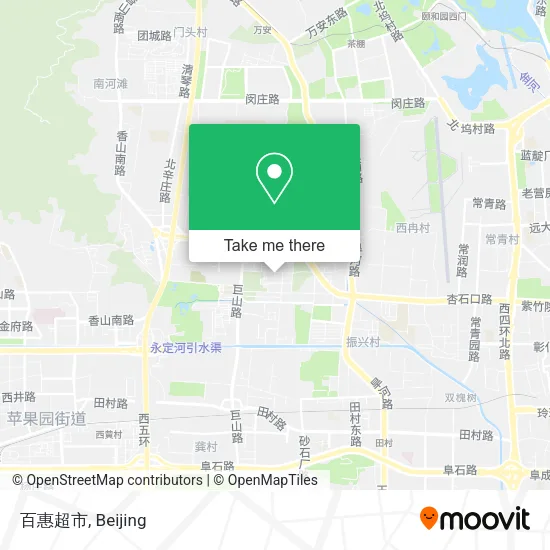 百惠超市 map