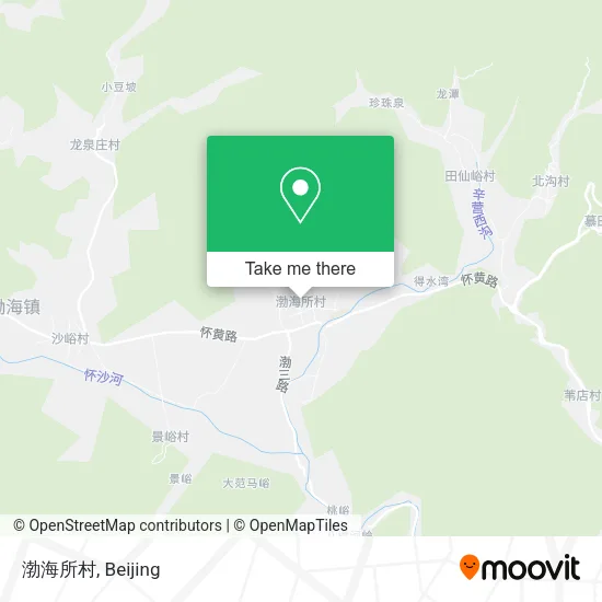 渤海所村 map