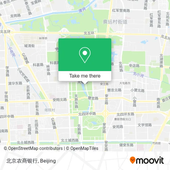 北京农商银行 map