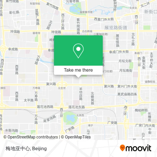 梅地亚中心 map