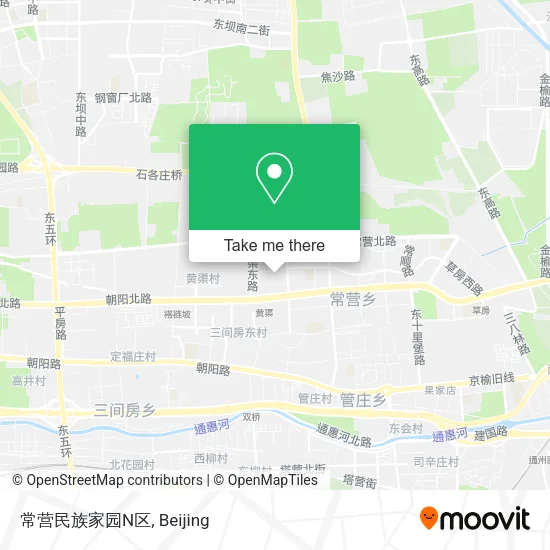 常营民族家园N区 map