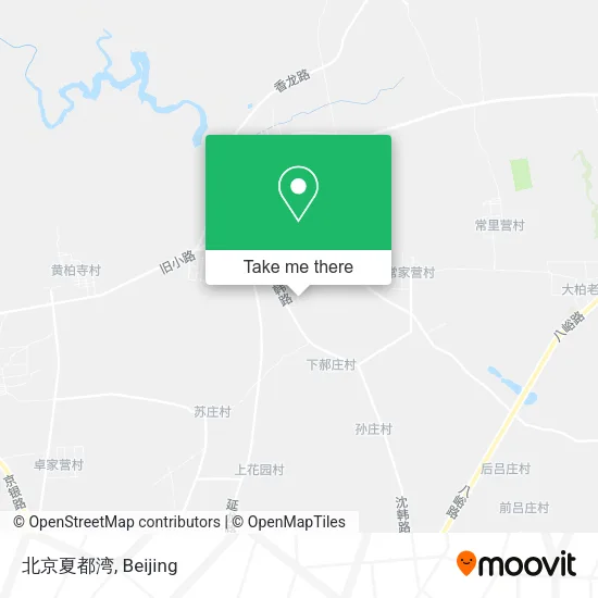 北京夏都湾 map