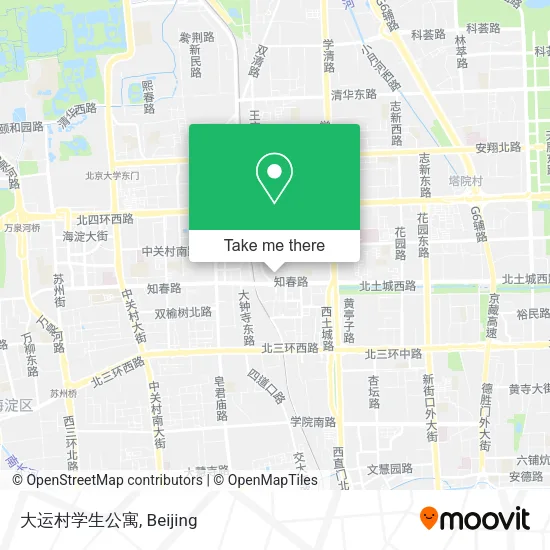 大运村学生公寓 map