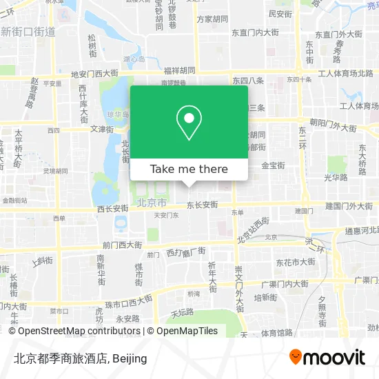 北京都季商旅酒店 map