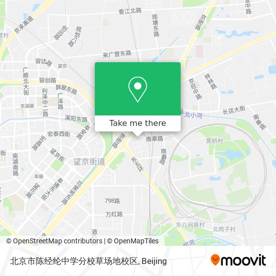 北京市陈经纶中学分校草场地校区 map