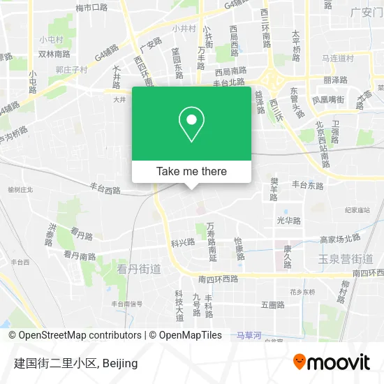 建国街二里小区 map