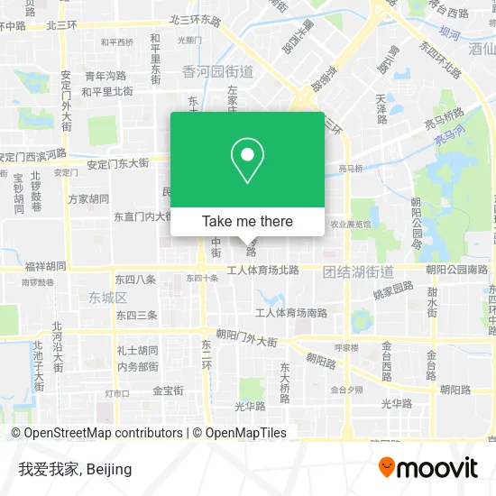 我爱我家 map