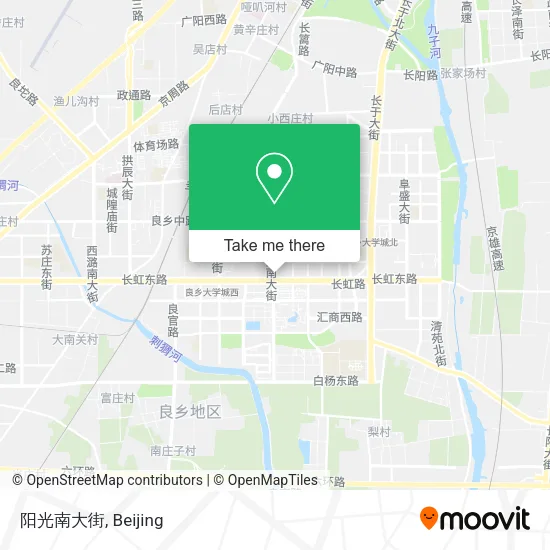 阳光南大街 map