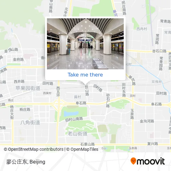 廖公庄东 map