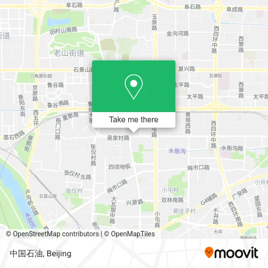 中国石油 map