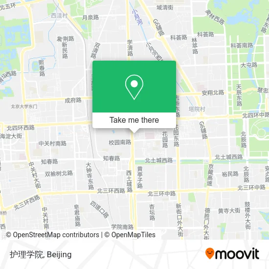 护理学院 map