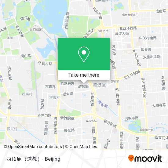 西顶庙（道教） map