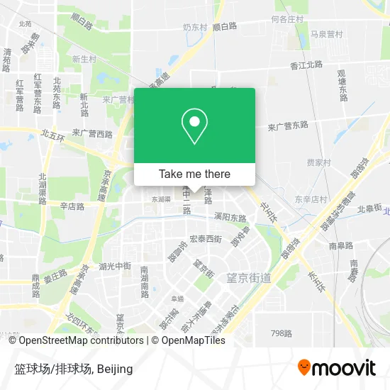 篮球场/排球场 map