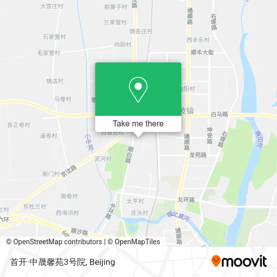 首开·中晟馨苑3号院 map