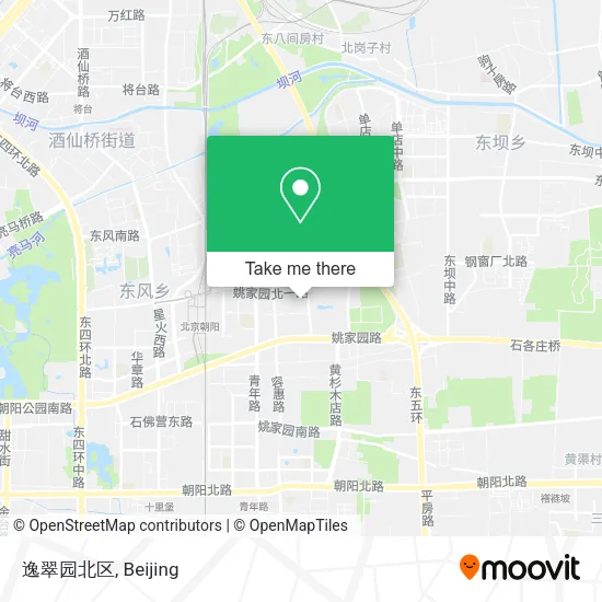 逸翠园北区 map