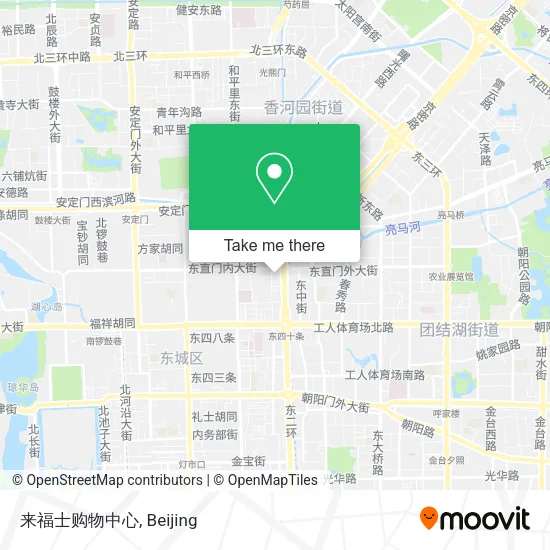 来福士购物中心 map