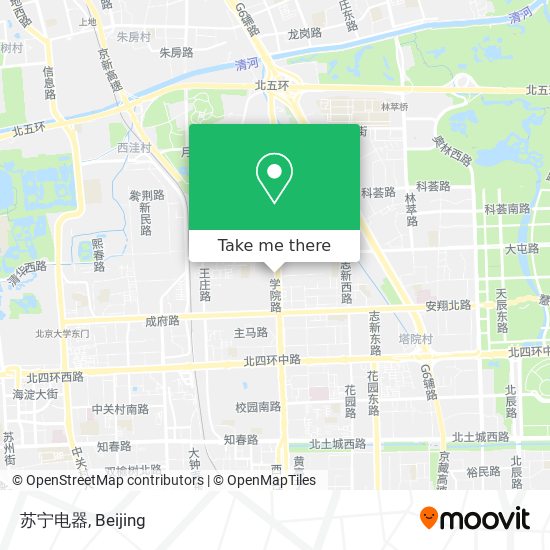 苏宁电器 map