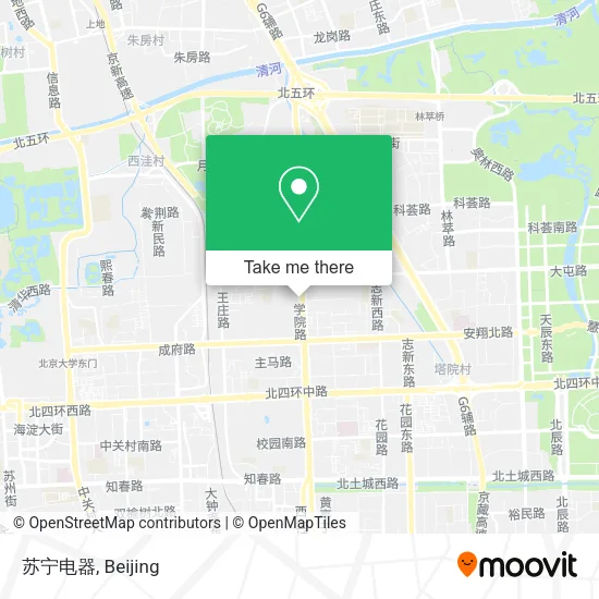 苏宁电器 map