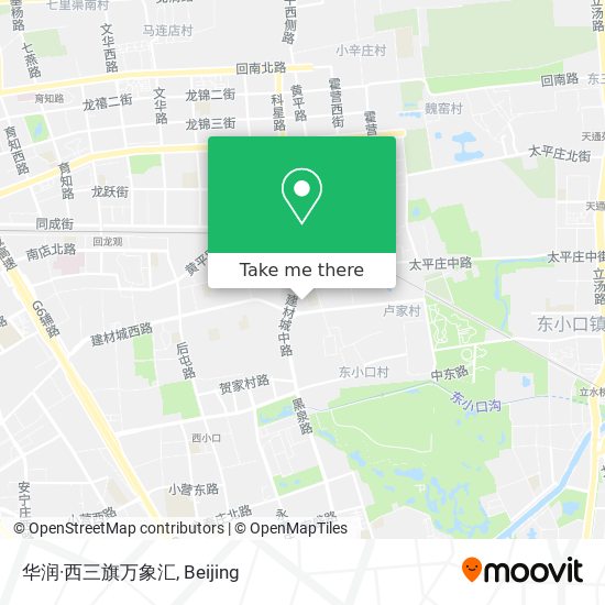 华润·西三旗万象汇 map