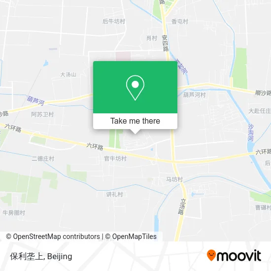 保利垄上 map