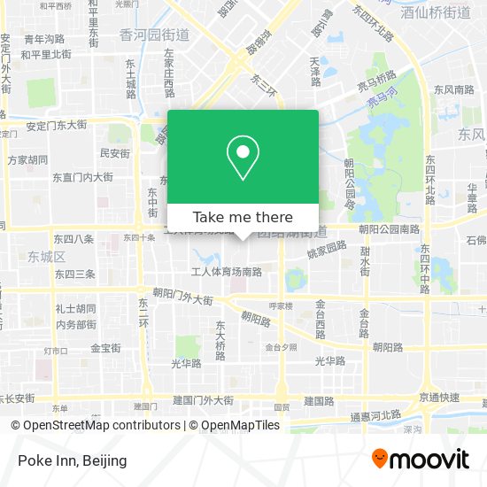 Poke Inn map