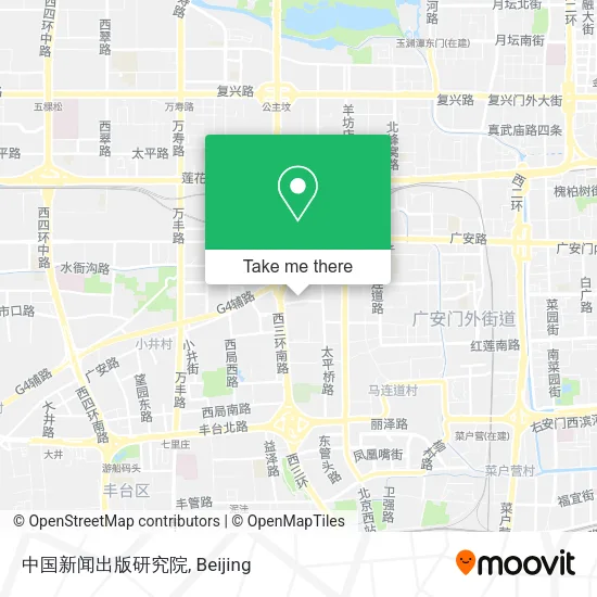 中国新闻出版研究院 map