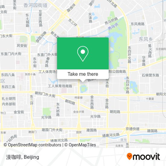 漫咖啡 map