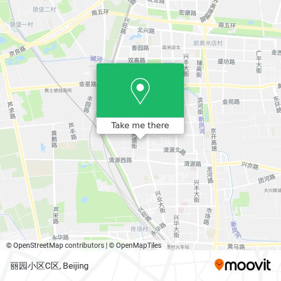 丽园小区C区 map