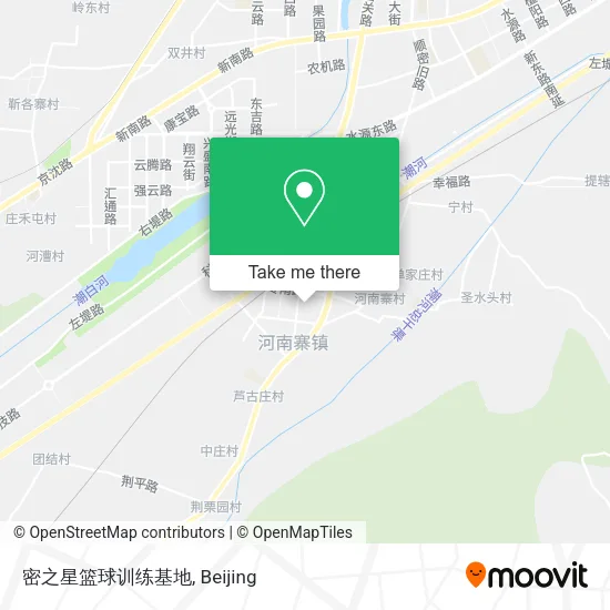 密之星篮球训练基地 map