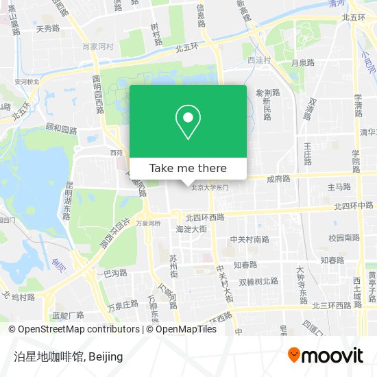 泊星地咖啡馆 map