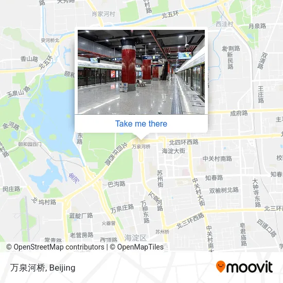 万泉河桥 map
