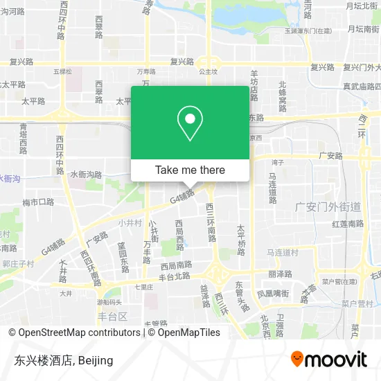 东兴楼酒店 map