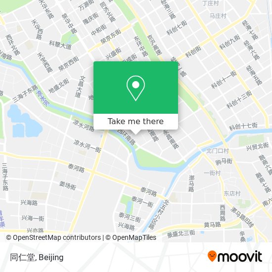 同仁堂 map