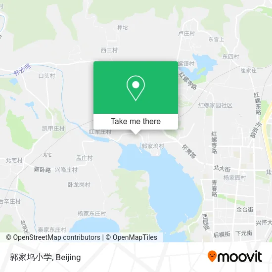 郭家坞小学 map