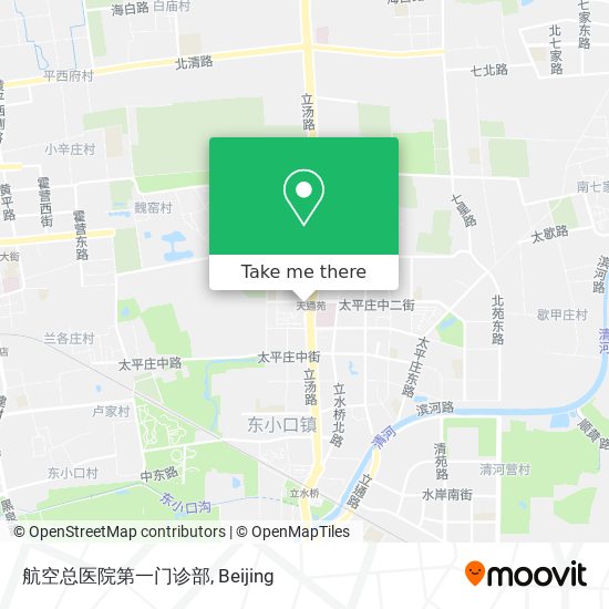 航空总医院第一门诊部 map