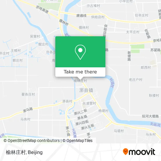 榆林庄村 map
