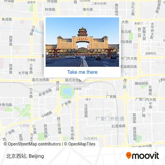 北京西站 map
