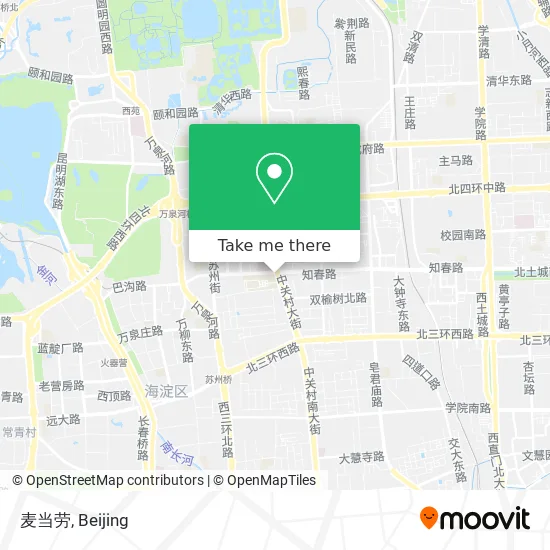 麦当劳 map
