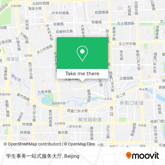 学生事务一站式服务大厅 map