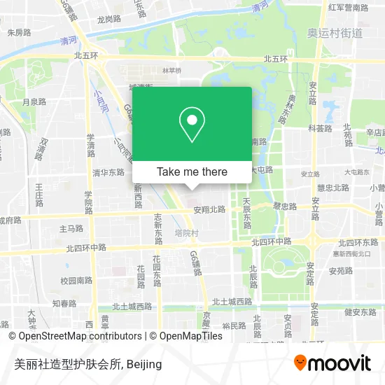 美丽社造型护肤会所 map