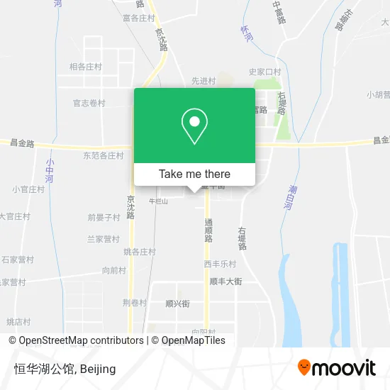 恒华湖公馆 map